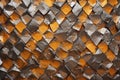 rusty diamond plate surface Royalty Free Stock Photo