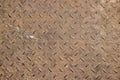 Rusty Dirty Weathered Iron Sheet For Construction Site B