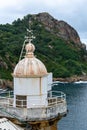 Rusty dome of a lighthouse