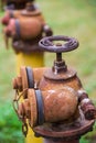 Rusty fire hydrant Royalty Free Stock Photo
