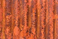 Rusty Galvanize Wall