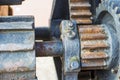 Rusty gear-wheel Royalty Free Stock Photo