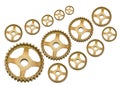 Rusty gears Royalty Free Stock Photo