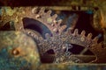 Rusty gears Royalty Free Stock Photo