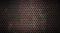 Rusty grunge metal grid background