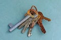 Rusty home keys