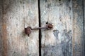 Rusty hook Royalty Free Stock Photo