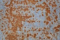 Rusty hull surface of a ship as a backdrop or backdrop Royalty Free Stock Photo