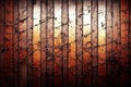 Rusty iron blank sheet for background design.