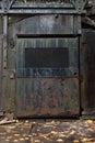 Rusty Iron Door Royalty Free Stock Photo