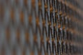 Rusty iron grating Royalty Free Stock Photo