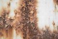 Rusty iron plate texture background . rust and oxidized metal background. Close up Royalty Free Stock Photo