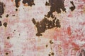 Rusty iron plate texture background Royalty Free Stock Photo