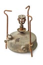 Rusty kerosene stove