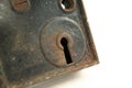 Rusty Keyhole Royalty Free Stock Photo