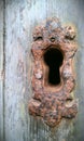 Rusty Keyhole Royalty Free Stock Photo