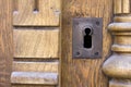 Rusty keyhole