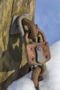 Rusty Lock Royalty Free Stock Photo