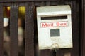 Rusty mail box Royalty Free Stock Photo