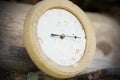 Rusty manometer Royalty Free Stock Photo