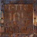 Rusty Metal Background