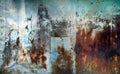 Rusty metal background Royalty Free Stock Photo