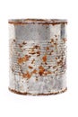 Rusty Metal Can Royalty Free Stock Photo