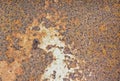 Rusty Metal, Corrosion of the surface, Grunge texture or background. Royalty Free Stock Photo