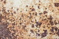 Rusty Metal, Corrosion of the surface, Grunge texture or background. Royalty Free Stock Photo