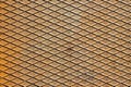 Rusty metal diamond plate texture. Abstract rusty metal plate and texture for design Royalty Free Stock Photo