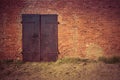 Rusty Metal Door Royalty Free Stock Photo