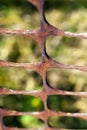 Rusty Metal Fence