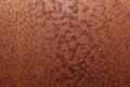 Rusty metal iron wall steel surface texture background with corrosion Royalty Free Stock Photo