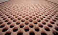 Rusty metal lattice - heat exchanger