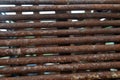 Rusty metal pipes Royalty Free Stock Photo