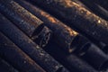 Rusty metal pipes Royalty Free Stock Photo