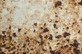 Rusty Metal plate, Grunge texture or background