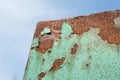 Rusty metal sheet, old grunge metal texture use for background, industrial texture for abstract Background. Iron surface rust Royalty Free Stock Photo