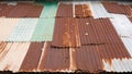 Rusty metal sheet Royalty Free Stock Photo