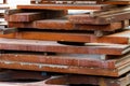 Rusty metal sheets Royalty Free Stock Photo