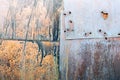 Rusty metal surface Royalty Free Stock Photo