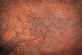 Rusty metal texture background for interior exterior decoration. Royalty Free Stock Photo