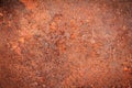 Rusty metal texture background for interior exterior decoration. Royalty Free Stock Photo