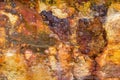 Rusty Metal Texture for Backgrounds Royalty Free Stock Photo