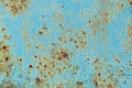 Rusty metal texture close up background Royalty Free Stock Photo