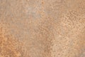 Rusty metal texture grunge background with old dirty brown stain pattern on damaged steel wall Royalty Free Stock Photo