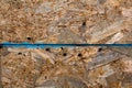 Rusty metal wall, texture