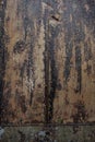 Rusty metallic background plate or wall Royalty Free Stock Photo