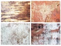 Rusty metallic surfaces