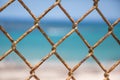 Rusty Ocean Gate Royalty Free Stock Photo